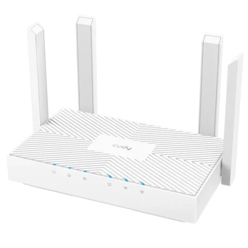 Alternative view of Безжичен рутер CUDY WR1300E, Двубандов AC1200, 300+867 Mbps, 3xGigabit