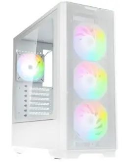 Кутия за компютър Kolink Unity Solar ARGB Mesh Mid-Tower White