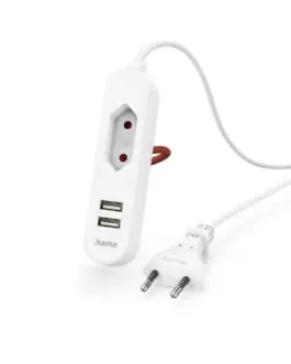 Alternative view of USB захранване/разклонител 1,9 м, HAMA-223202
