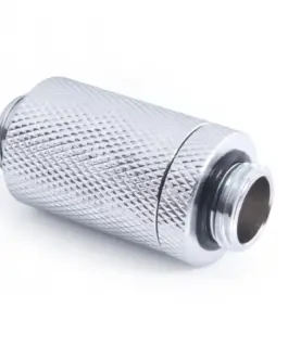 D-Plug Alphacool ES 31.5mm G1/4 AG auf G1/4 AG Сребрист