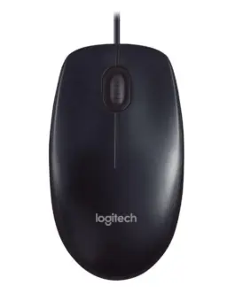Мишка за компютър с кабел оптична LOGITECH M90