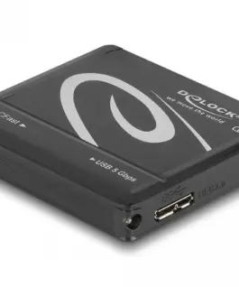 Четец за CFast карти DeLock 5 Gbps Черен