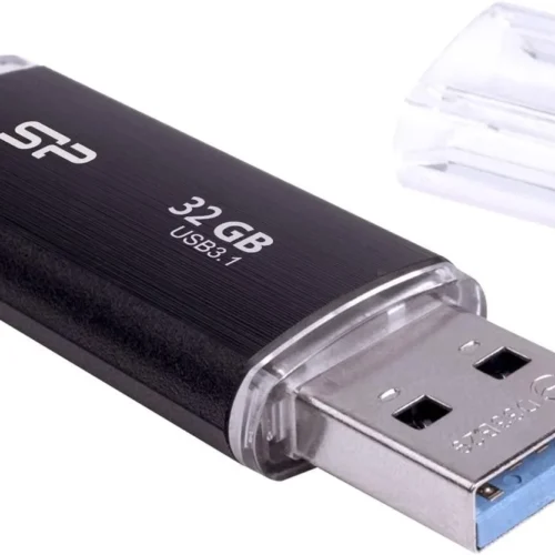 Alternative view of USB памет SILICON POWER Blaze B02, 32GB, USB 3.2 Gen 1, Черен