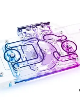 Alternative view of Воден блок за видео карта Alphacool Eisblock Aurora Acryl GPX-A Radeon RX 6700XT Reference with Backplate