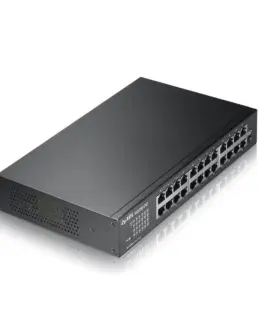Alternative view of Суич ZYXEL GS1100-24E, 24 портов, Gigabit, за монтаж в шкаф