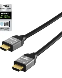 Alternative view of Кабел j5create JDC53, HDMI мъжко - HDMI мъжко, 8K, 48 Gbps, 2 m