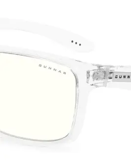 Компютърни очила GUNNAR Intercept Crystal Clear Бял