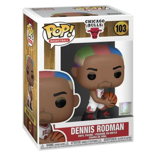 Alternative view of Фигурка Funko POP! NBA Basketball: Chicago Bulls - Dennis Rodman (Bulls Home) #103