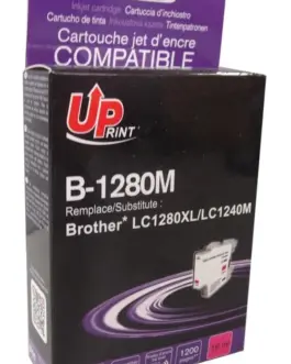 Мастилница UPRINT LC1280XL/1240, BROTHER, Magenta