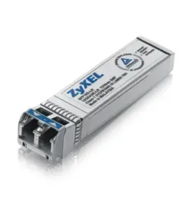 Zyxel 10G SFP+ Module Short Range (300m) Double LC connector Wavelength 850nm SFP10G-SR-ZZ0101F - 2-year