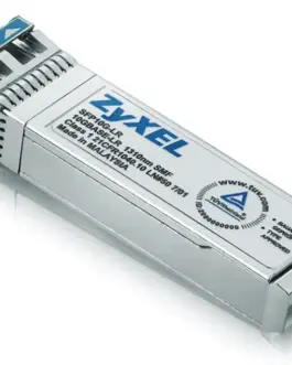 Alternative view of Zyxel 10G SFP+ Module, Short Range (300m), Double LC connector, Wavelength 850nm SFP10G-SR-ZZ0101F - 2-year warranty