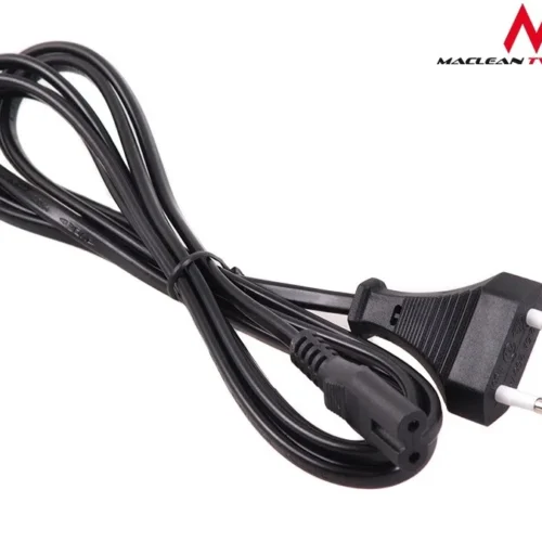 Alternative view of Maclean Eight power кабел 2 pin connector 1.5M MCTV EU-809