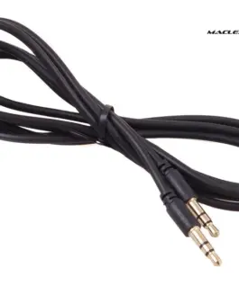Alternative view of Maclean кабел 3.5mm plug-plug 1.5m черен MCTV-815