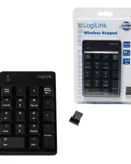 LogiLink Wireless numeric keypad 18 keys