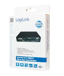 LogiLink Internal 3.55 USB2.0 all in one card reader