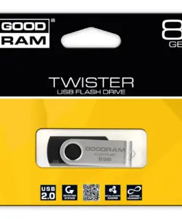 GOODRAM TWISTER 8GB черен USB2.0