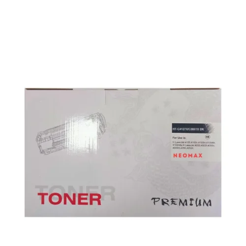 УНИВЕРСАЛНА КАСЕТА ЗА HP Laserjet 4000/4000N/4000NT/4050/4100 - C4127X / C8061X - Black - PN HT-C4127X -
