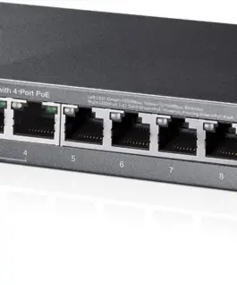 Alternative view of TP-LINK TL-SG108PE Switch Smart 8xGE (4xPoE)