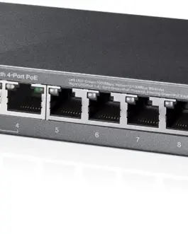 Alternative view of TP-LINK TL-SG108PE Switch Smart 8xGE (4xPoE)