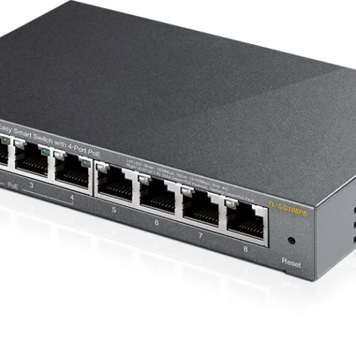 TP-LINK TL-SG108PE Switch Smart 8xGE