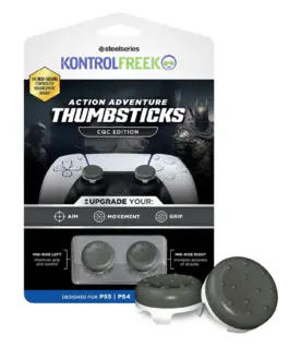 Аксесоар KontrolFreek Action Adventure Thumbsticks CQC Grey