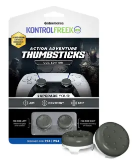 Аксесоар KontrolFreek Action Adventure Thumbsticks CQC Grey