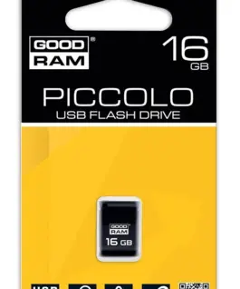 GOODRAM PICCOLO 16GB USB2.0 черен