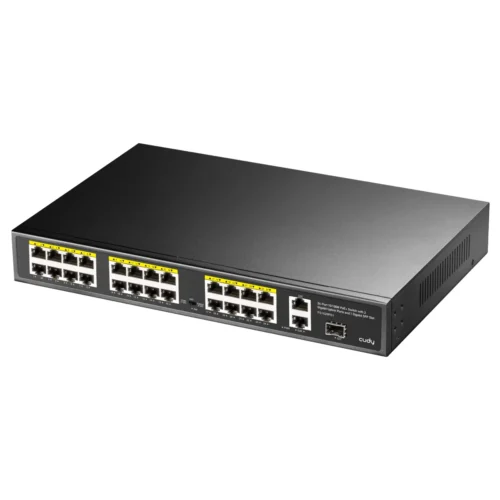 Alternative view of Суич Cudy FS1026PS1, 24 x 10/100 PoE+ Switch 2 x Gigabit порта, 1 x SFP Slot