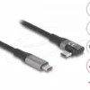 Delock USB-C Кабел 90° 40 Gbps USB PD 3.1 240W 1 m