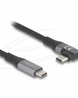 Alternative view of Delock USB-C Кабел 90°, 20 Gbps USB PD 3.1, 240W, 2 m