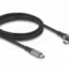 Delock USB-C Кабел 90° 20 Gbps USB PD 3.1 240W 2 m