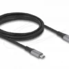 Delock Удължителен кабел USB-C 40 Gbps PD 240W 2 м сив
