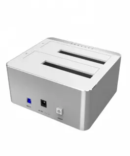 Unitek HDD docking station; USB 3.0; CLONE; Y-3026 ALU