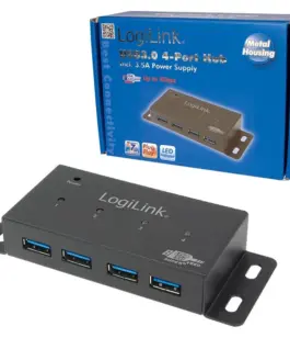 LogiLink USB 3.0 HUB 4-Port Metal housing