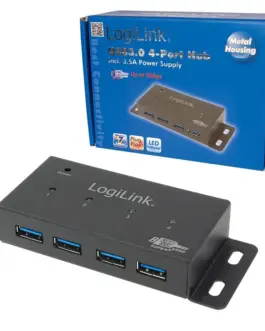 LogiLink USB 3.0 HUB 4-Port Metal housing