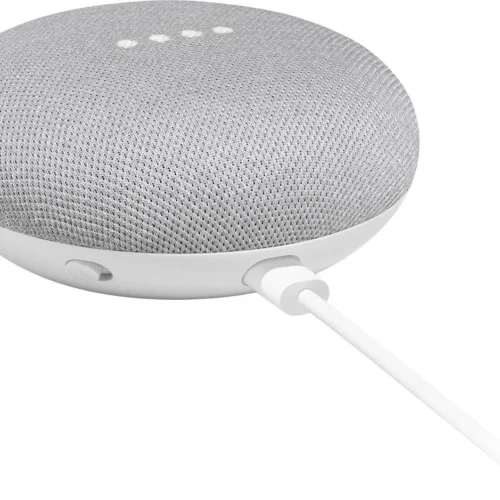 Alternative view of Безжична колонка Google Home mini Speaker, Сив