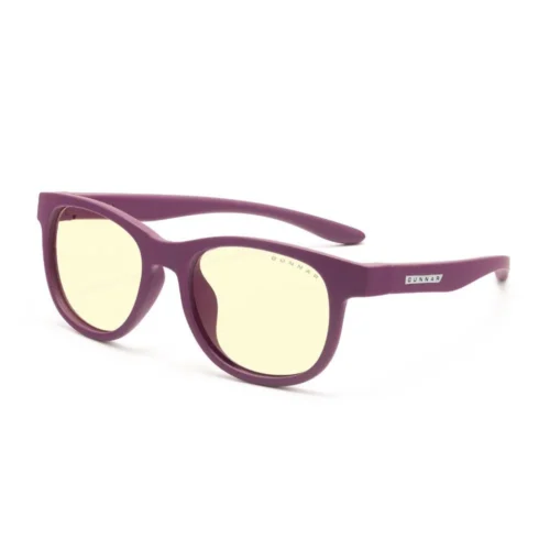 Детски компютърни очила GUNNAR Rush Kids Small Amber Natural Лилав