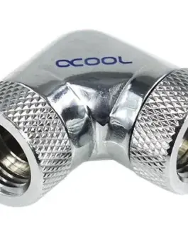 Адаптер Alphacool HF L-конектор 90° G1/4 - G1/4 Вътрешна резба