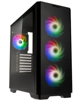 Кутия за компютър Kolink Unity Solar ARGB Mesh Mid-Tower Black