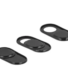 Капачки за уеб камера Delock 20652 Комплект 3 броя Черни