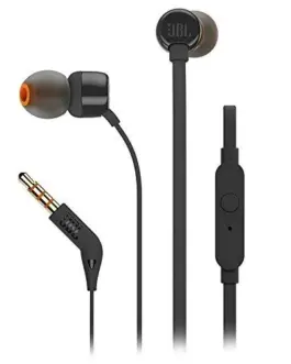 Слушалки JBL T110 In Ear Черен