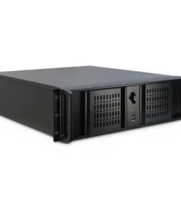 Кутия за компютър за сървър InterTech 3U 3098-S 19" Чернa