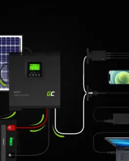 Alternative view of Инвертор GREEN CELL 1000 PSW, 1000VA