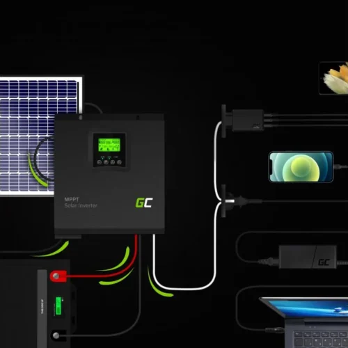 Alternative view of Инвертор GREEN CELL 1000 PSW, 1000VA