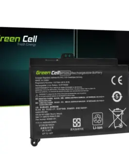 Батерия за лаптоп GREEN CELL BP02XL HP Pavilion 15-AU 15-AU051NW 15-AU071NW 15-AU102NW 15-AU107NW 15-AW 15-AW010NW