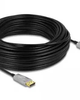 Оптичен кабел Delock Активен DisplayPort 1.4 8K 30 m