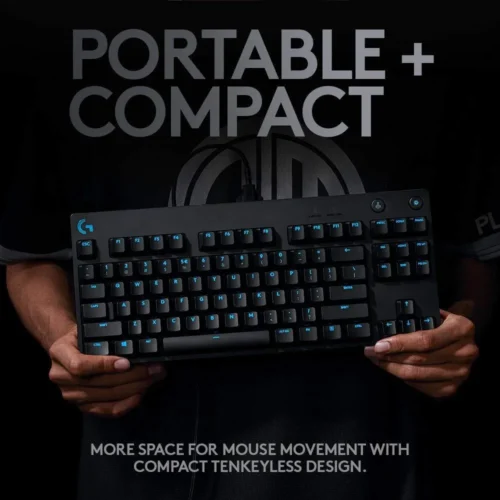 Alternative view of Геймърска механична клавиатура Logitech G Pro Clicky RGB