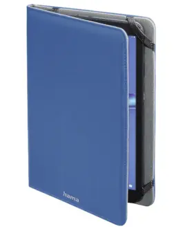 Alternative view of Калъф-стойка за таблет HAMA Strap, 9.5 - 11", Син, 216430
