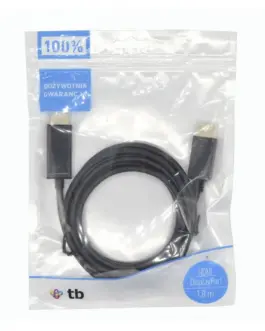 Alternative view of TB DisplayPort- HDMI 1.8 m. кабел, черен