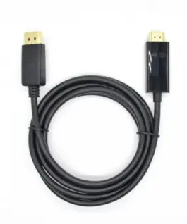 TB DisplayPort- HDMI 1.8 m. кабел черен